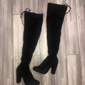 Thigh High Black Boots